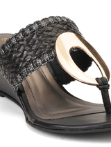 Lamoure Black Casual Heel For Women Lmw039282 C001