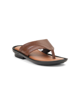 City Magic Cheeku Genuine Leather Thong Slipper For Men Cmm041008 C758
