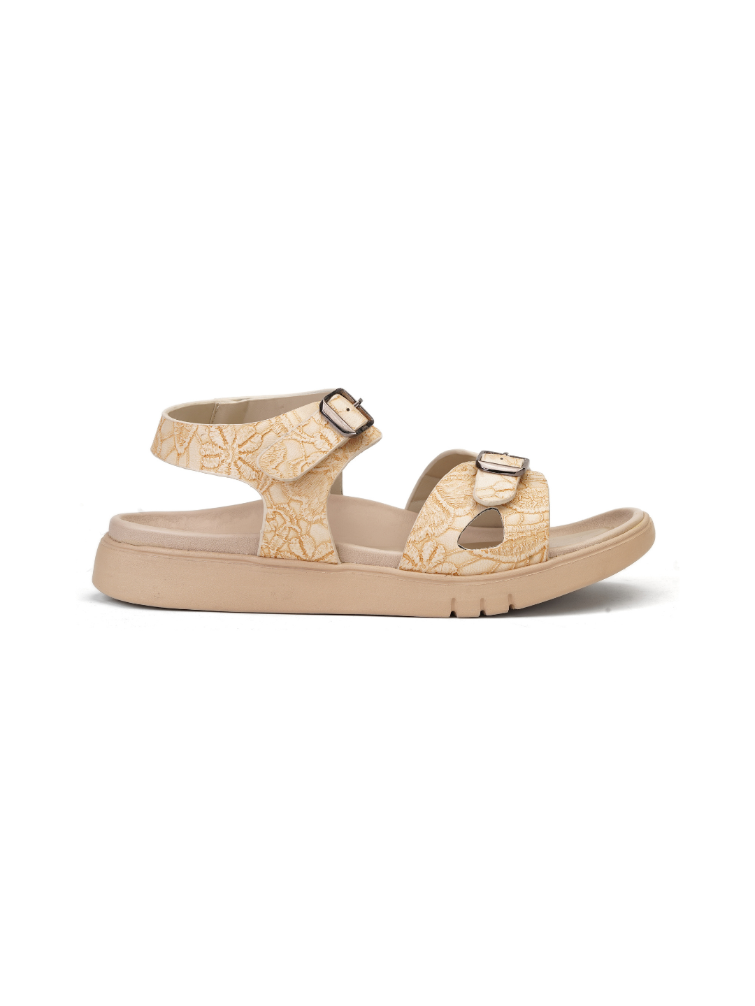 Lamoure Cream Casual Flat For Women Lmw049261 C179
