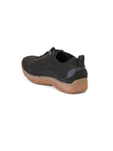 Extacy Black Genuine Leather Derby Casual Shoes For Men Exm010206 C001