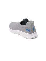 Puma Grey Blue Sports Shoes For Men Puma Cirque Slipon-31042001 C787