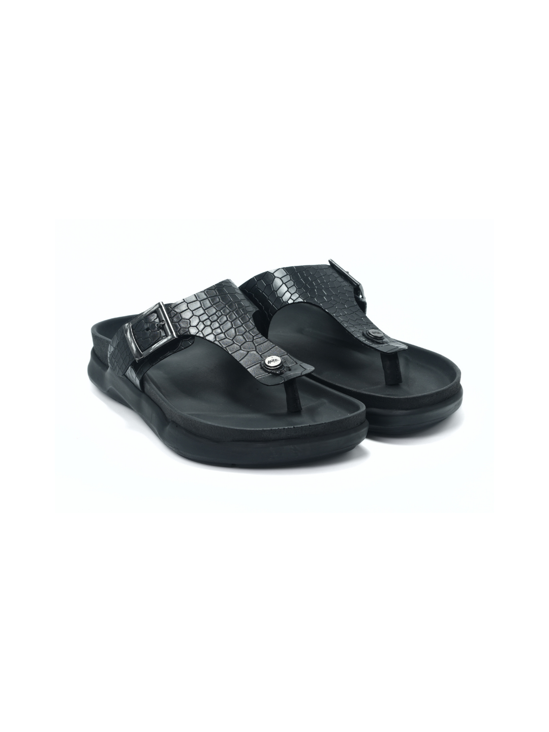 Hitz Black Slipper For Men 0.041 C001