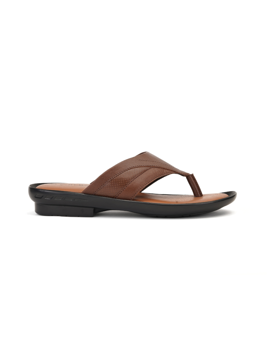 City Magic Cheeku Genuine Leather Thong Slipper For Men Cmm041008 C758