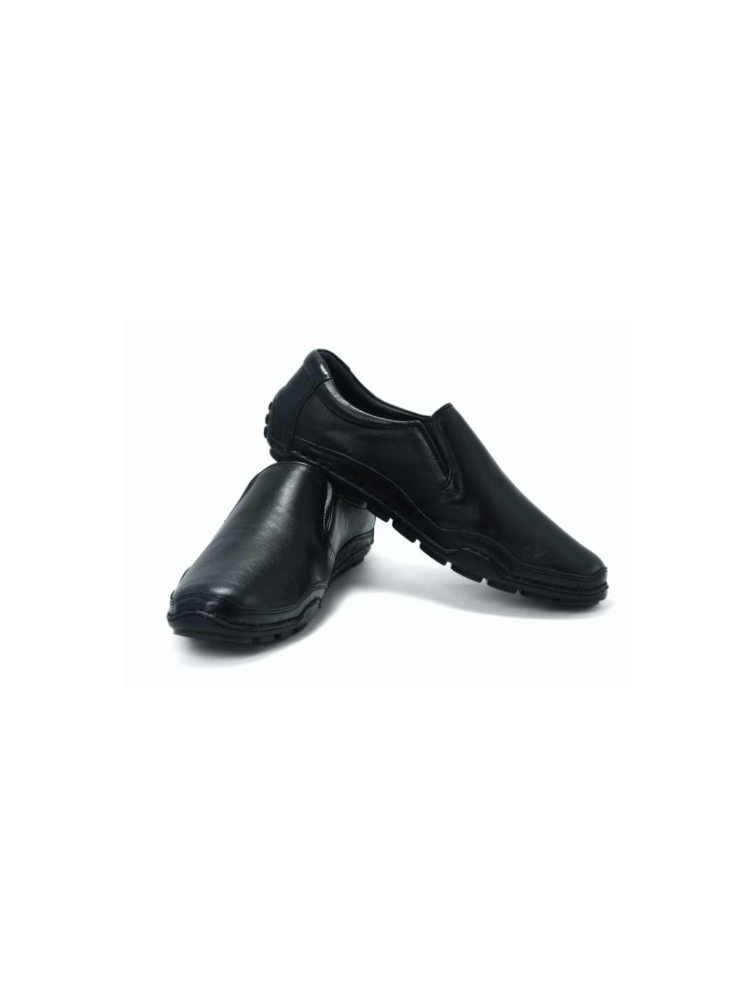Egoss Black Casual Shoes For Men Gs-2411 001
