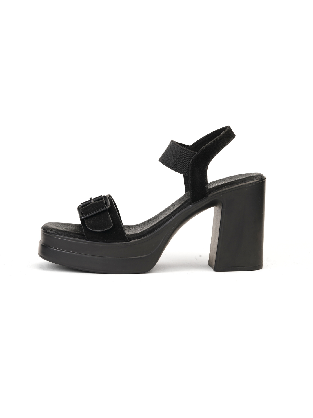 Lamoure Black Casual Heels For Women Lmw049166 C001