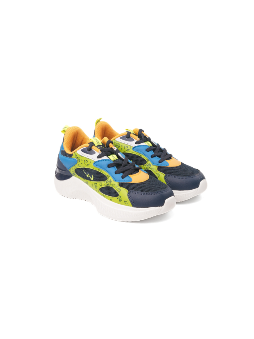 Campus Navy Sports Shoes For Kids Turtle-22C-186 C576