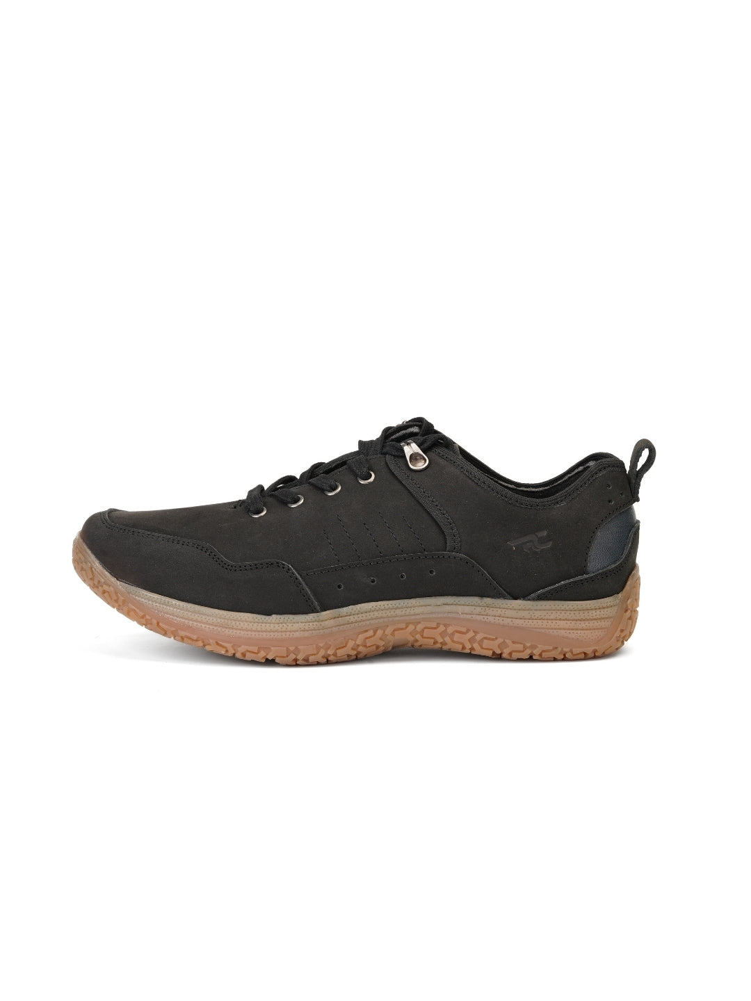 Extacy Black Genuine Leather Derby Casual Shoes For Men Exm010206 C001
