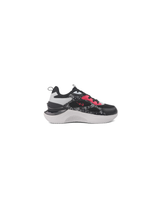 Campus Black/L.Grey Sports Shoes For Kids Turtle-22C-186 C940