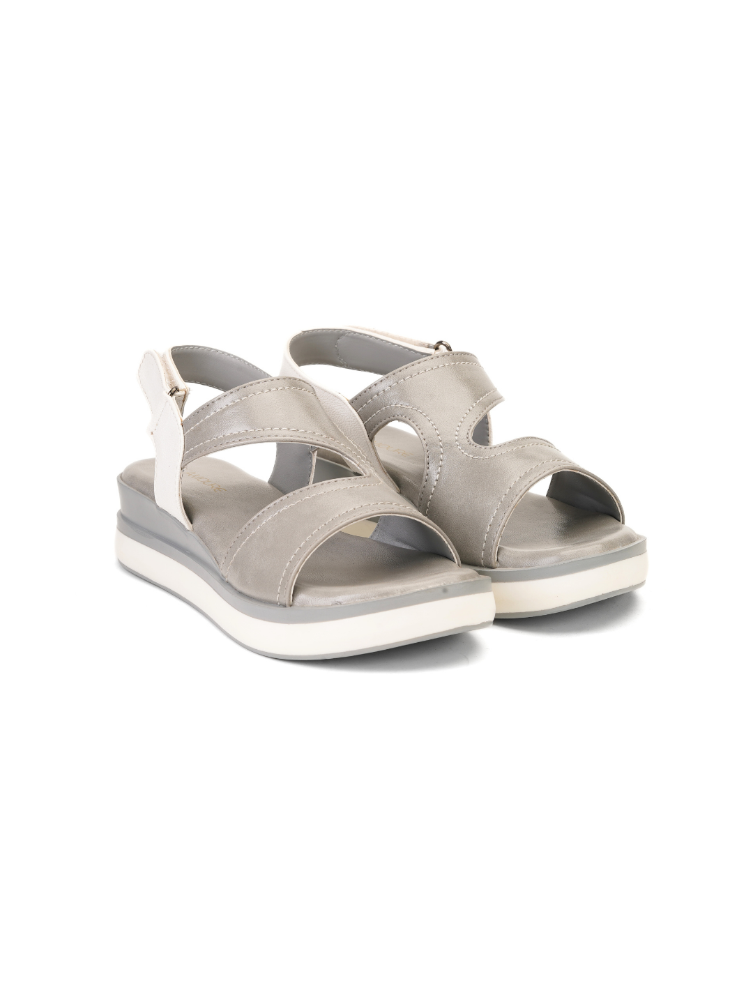 Lamoure Grey Casual Flat For Women Lmw049264 C005