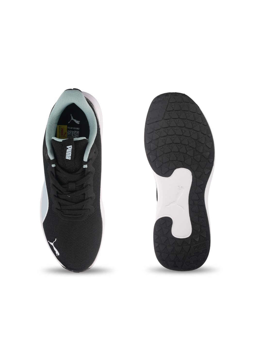 Puma Black/White Sports Shoes For Women Puma RageGreyp-31088601 C285