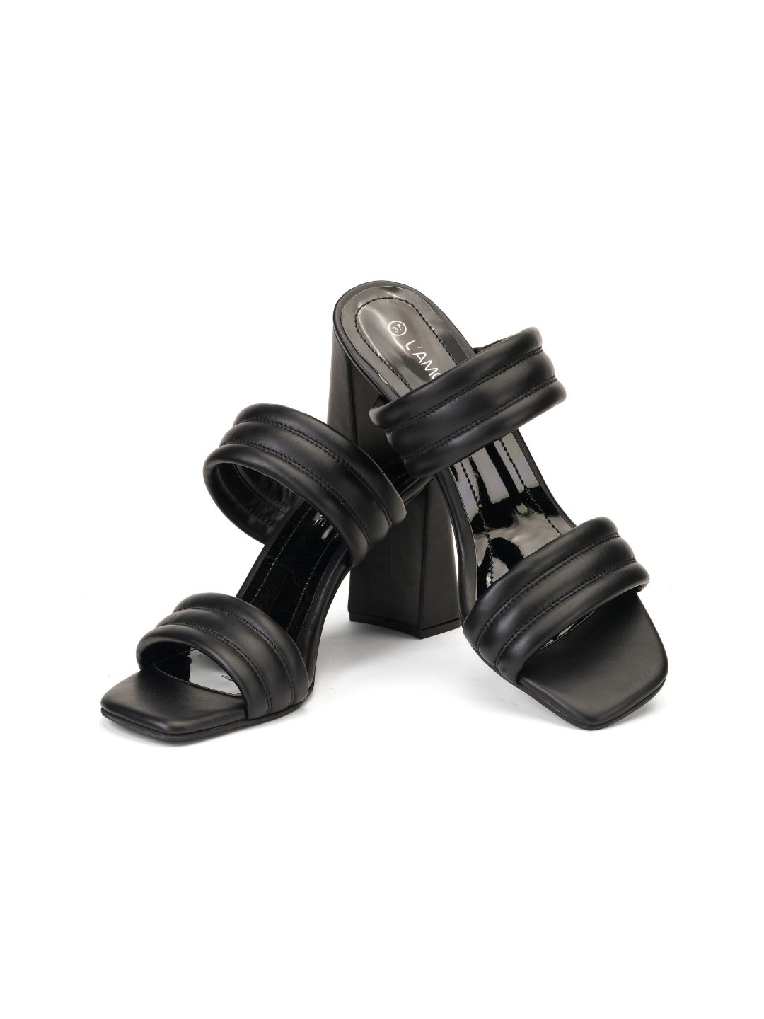 Lamoure Black Casual Heel For Women Lmw039277 C001