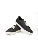 Extacy Blue Genuine Leather Tumble Sneaker For Men Exm010235 C002