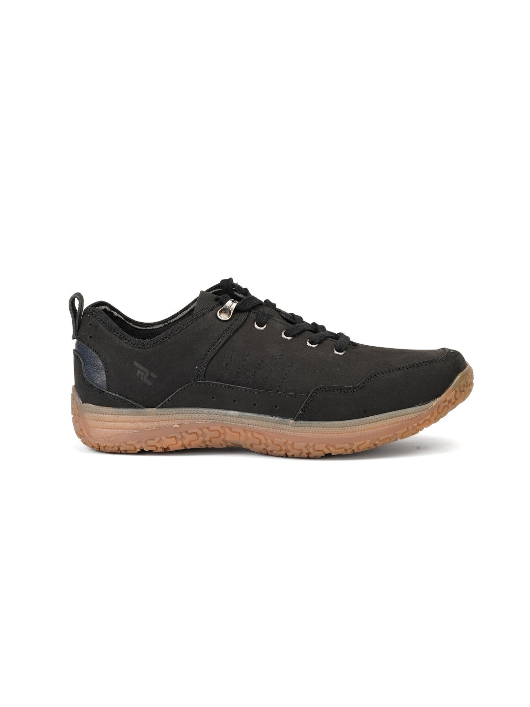 Extacy Black Genuine Leather Derby Casual Shoes For Men Exm010206 C001