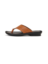 City Magic Tan Genuine Leather Thong Slipper For Men Cmm041008 C006