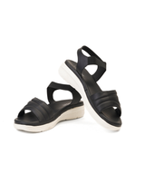 Lamoure Black Comfort Flats For Women Lmw049112 C001