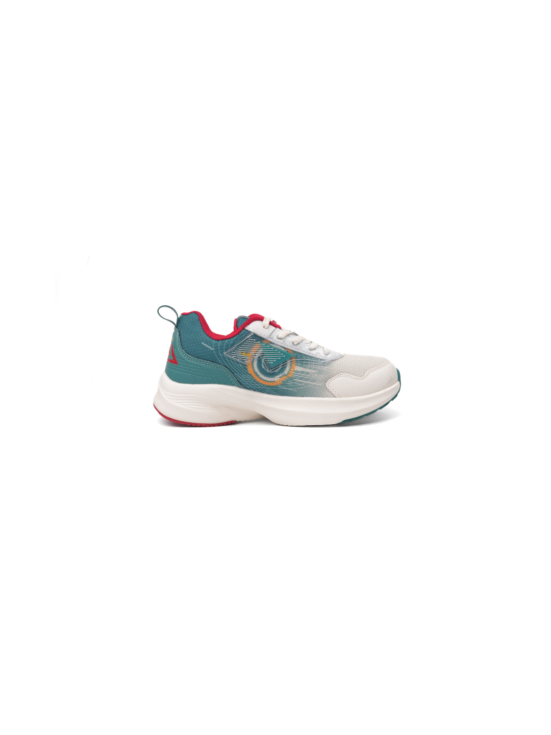 Campus Off White/D.Green Sports Shoes For Kids Tech Ch-22C-166A C1030