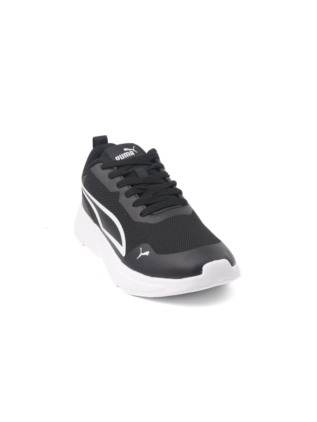 Puma Black/White Sports Shoes For Men Puma Alfarun Pro -39895401 C285