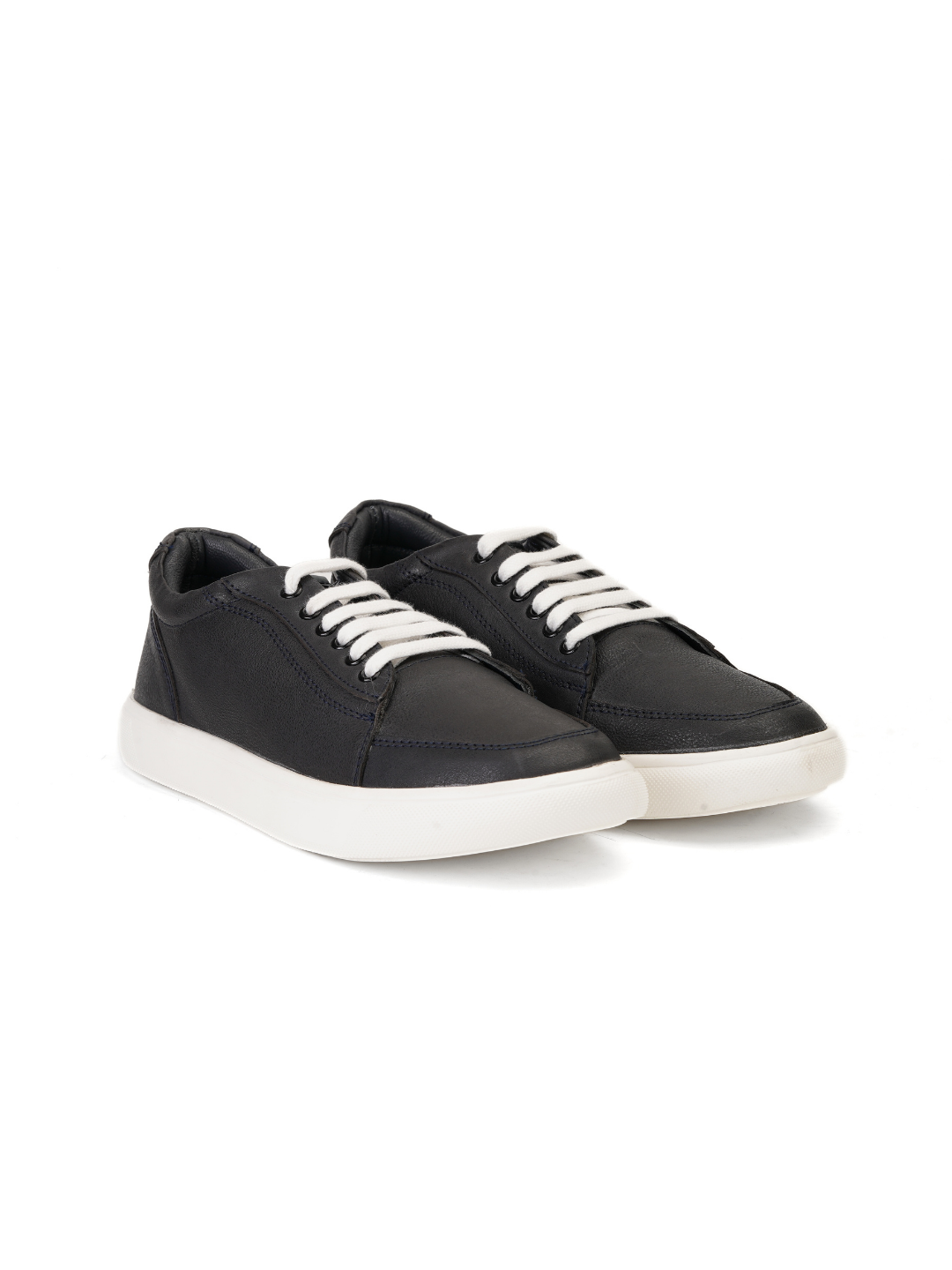 Extacy Blue Genuine Leather Tumble Sneaker For Men Exm010235 C002