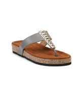Lamoure Gunmetal Casual  Flat For Women Lmw039136 C591
