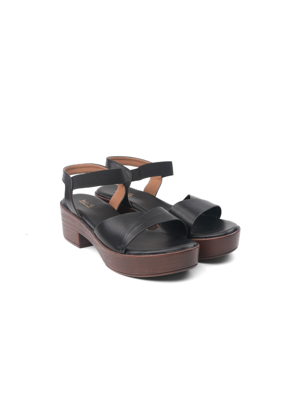 Inc.5 Black Sandal For Women 101310 C001