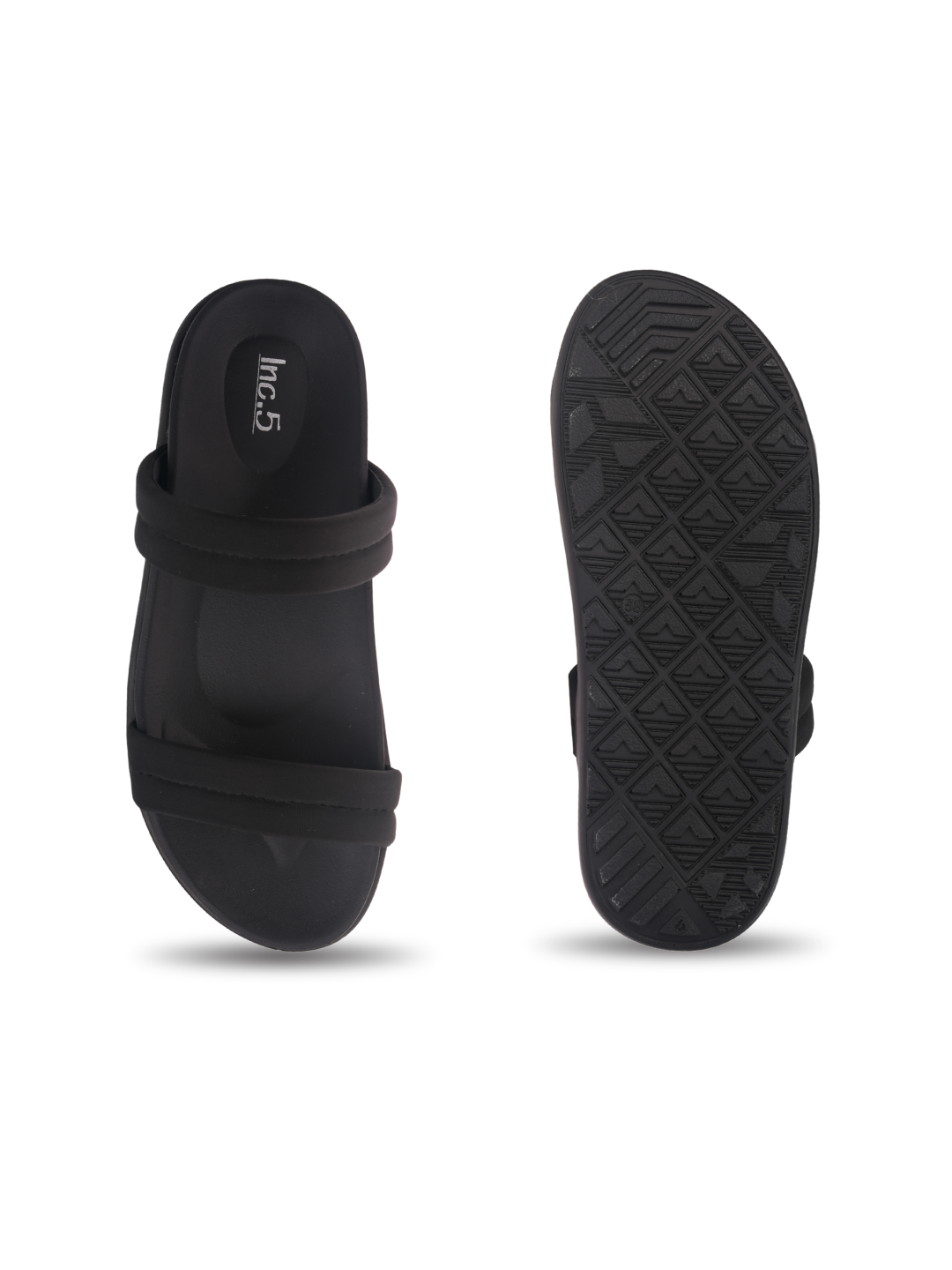 Inc.5 Black Flat For Women 102003 Black C001