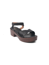 Inc.5 Black Sandal For Women 101310 C001