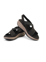Lamoure Black Comfort Flats For Women Lmw049214 C001