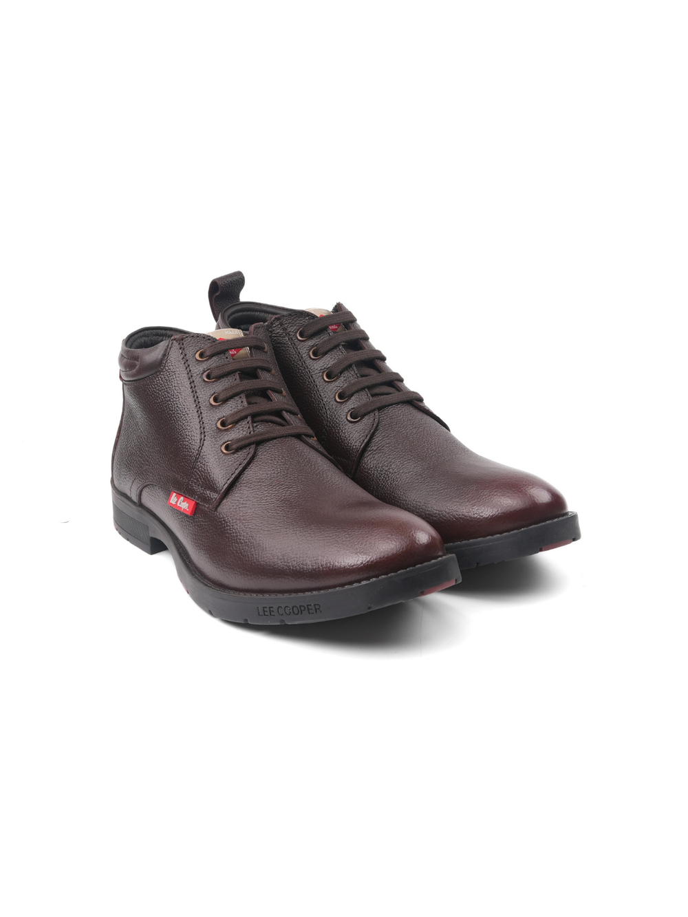 LEE COOPER Shoes in Brown with Leather Tpr for Ultimate