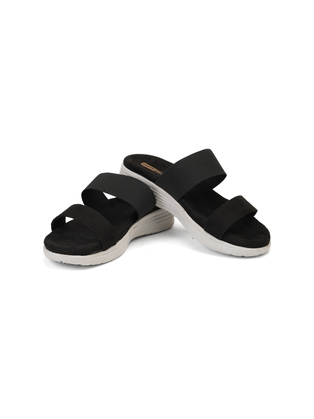 Comfort Walk Black Casual Flat For Women Cww031038 C001