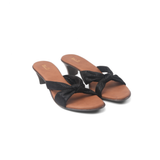 Inc.5 Black Sandal For Women 101875 C001
