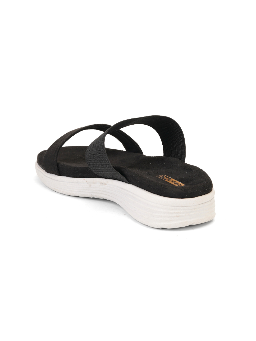 Comfort Walk Black Casual Flat For Women Cww031038 C001