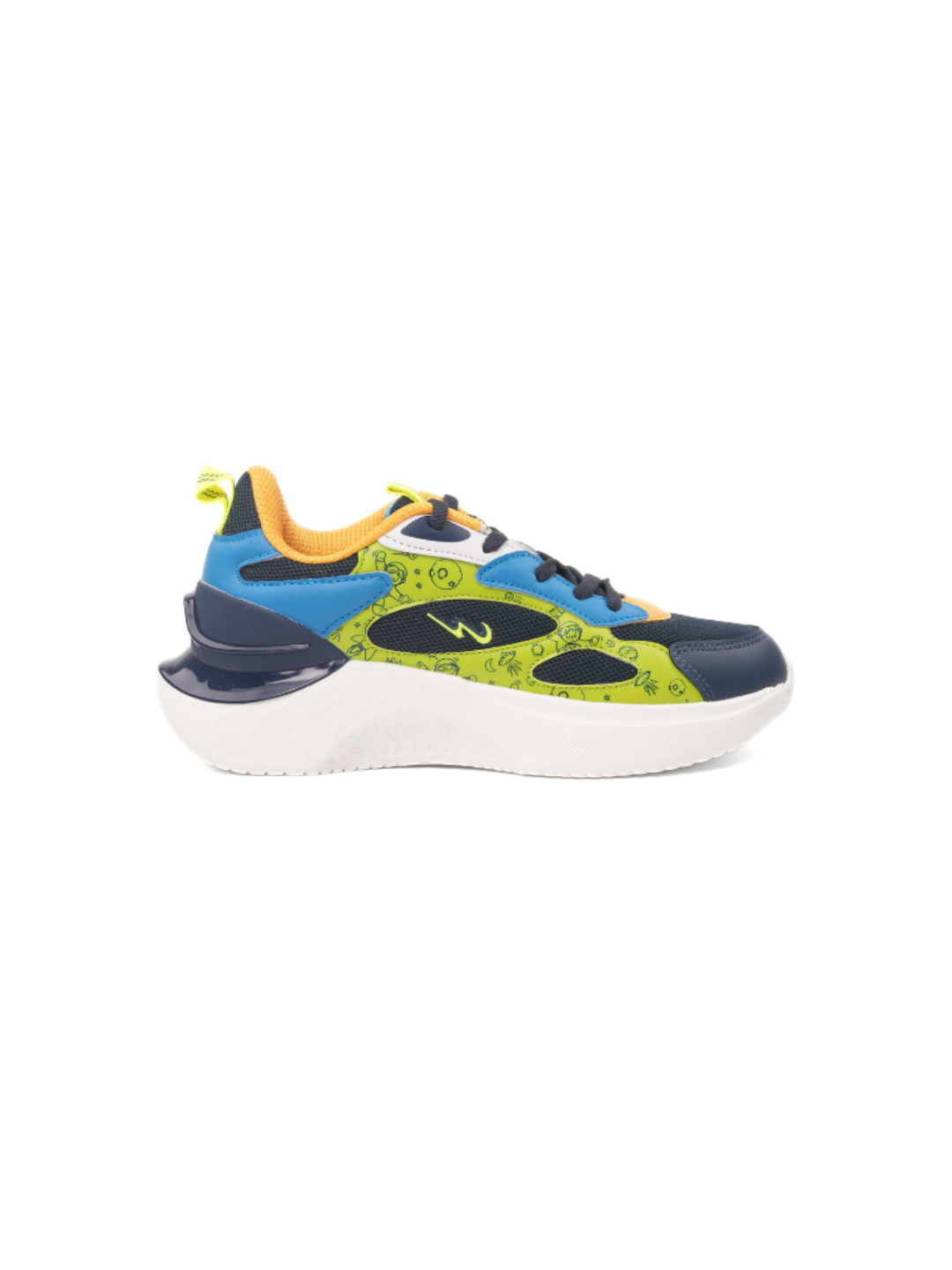 Campus Navy Sports Shoes For Kids Turtle-22C-186 C576