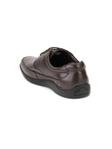 Zuup Brown Genuine Leather Derby Formal Shoes For Men Zfm021075 C003
