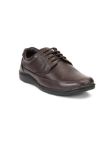 Zuup Brown Genuine Leather Derby Formal Shoes For Men Zfm021075 C003