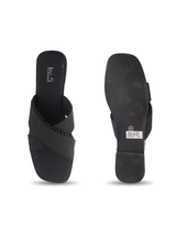 Inc.5 Black Flat For Women 101859 Black C001