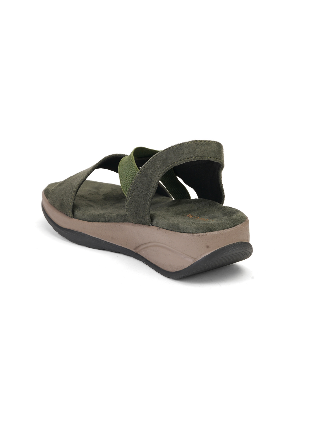 Lamoure Olive Casual Flat For Women Lmw049214 C084