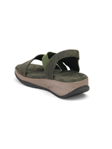 Lamoure Olive Casual Flat For Women Lmw049214 C084
