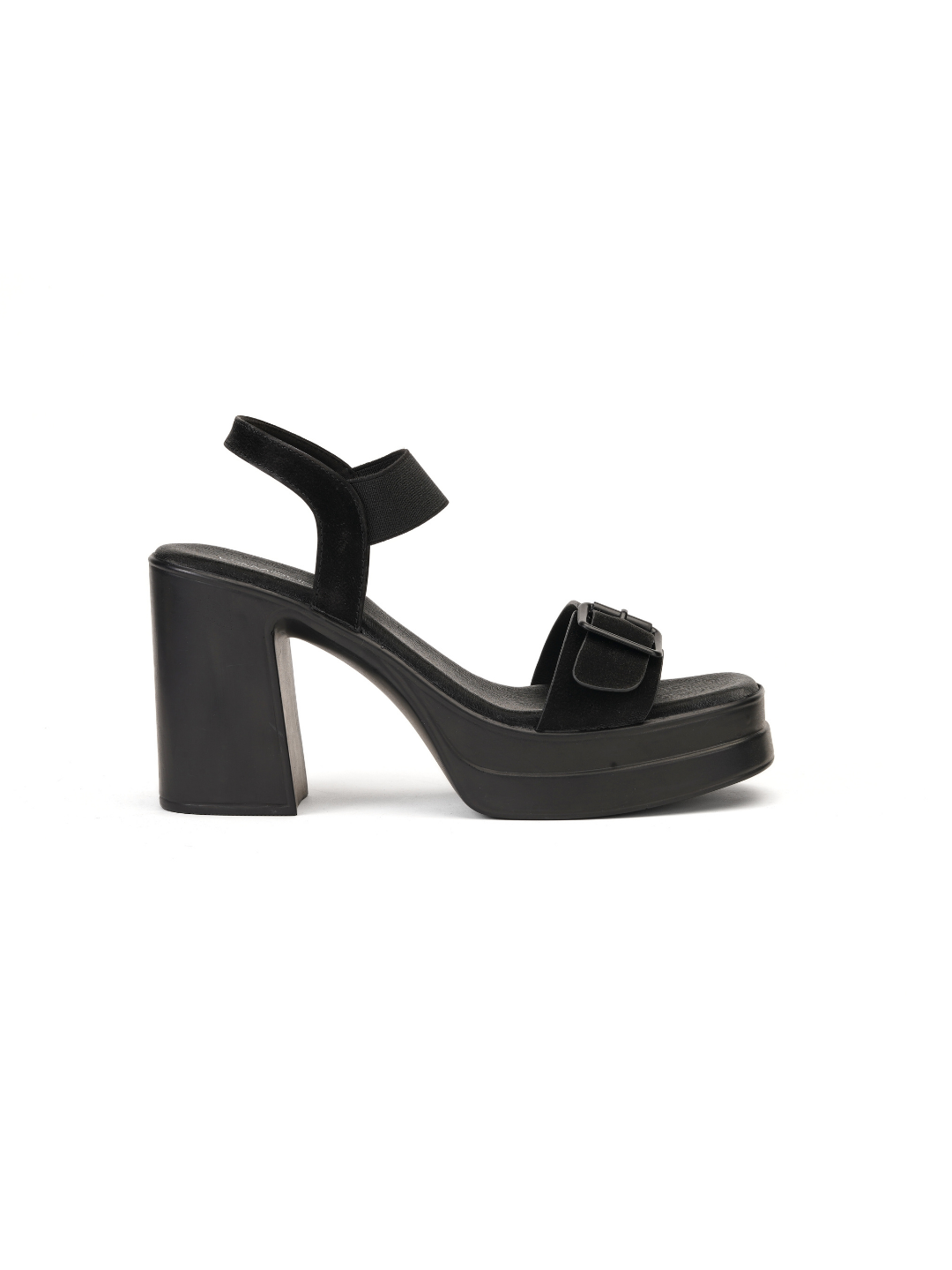 Lamoure Black Casual Heels For Women Lmw049166 C001