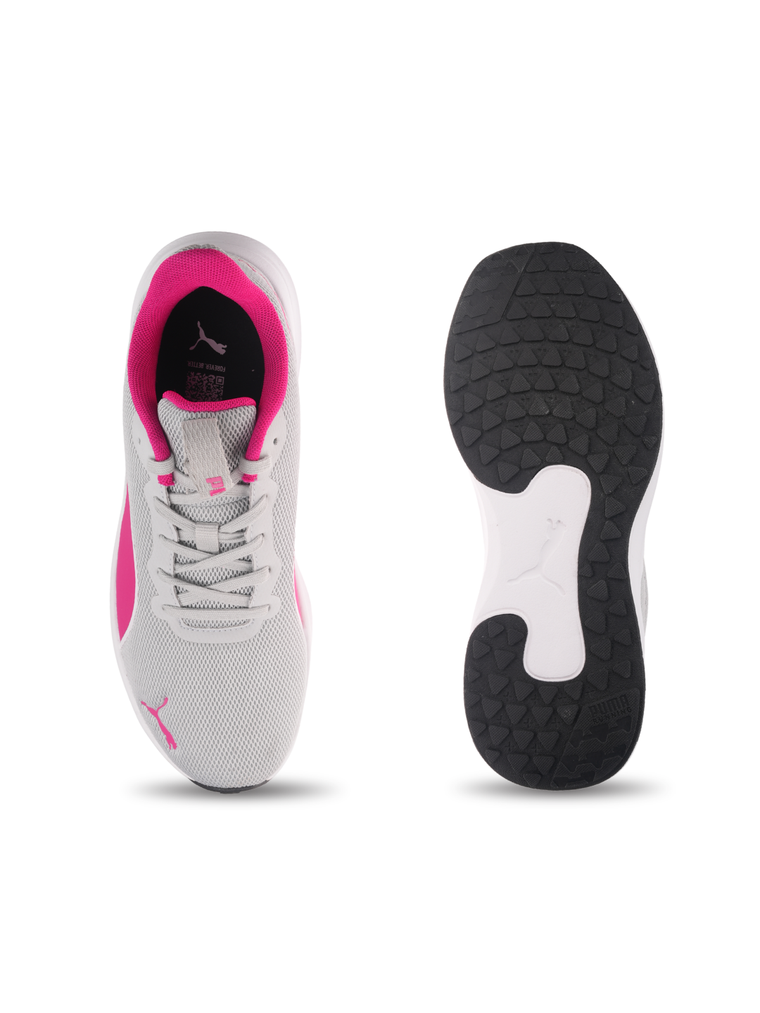 Puma Grey/White Sports Shoes For Women Puma RageGreyp-31088604 C988