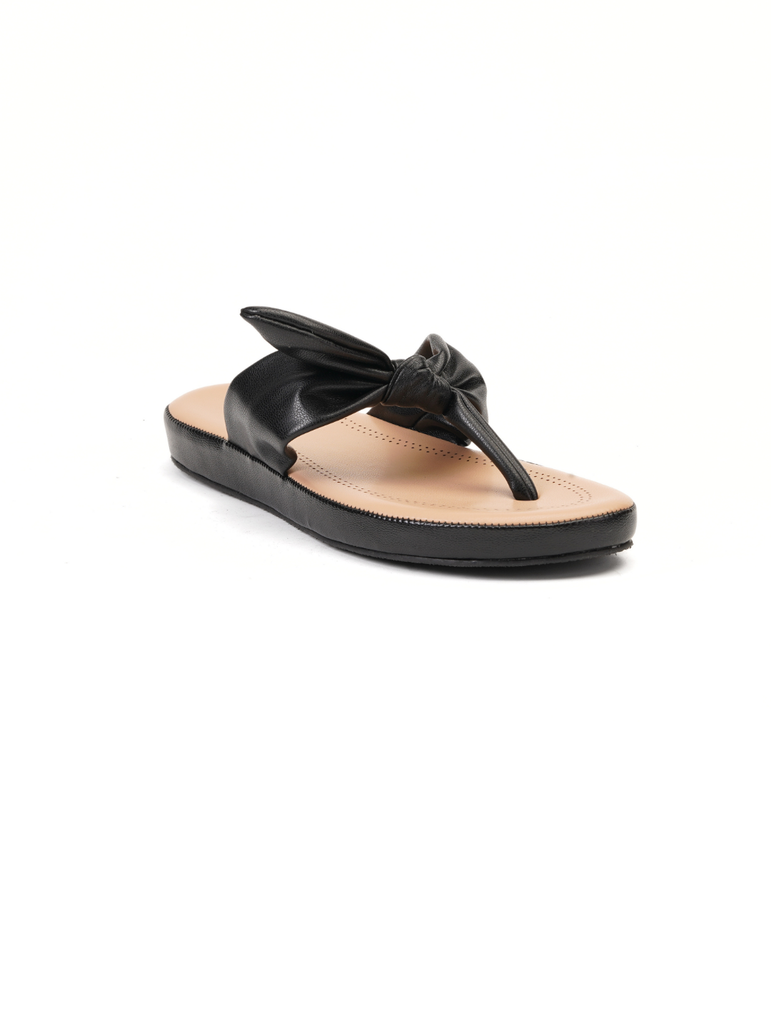 Lamoure Black Casual  Flat For Women Lmw039108 C001