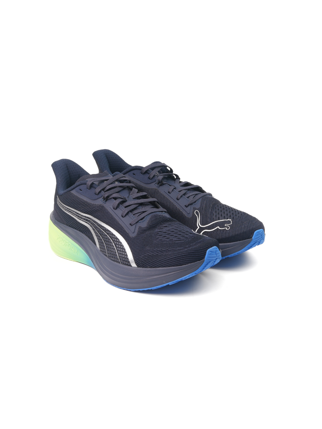 Puma Navy/Blue Sports Shoes For Men Darter Pro Fade -31047601 C596