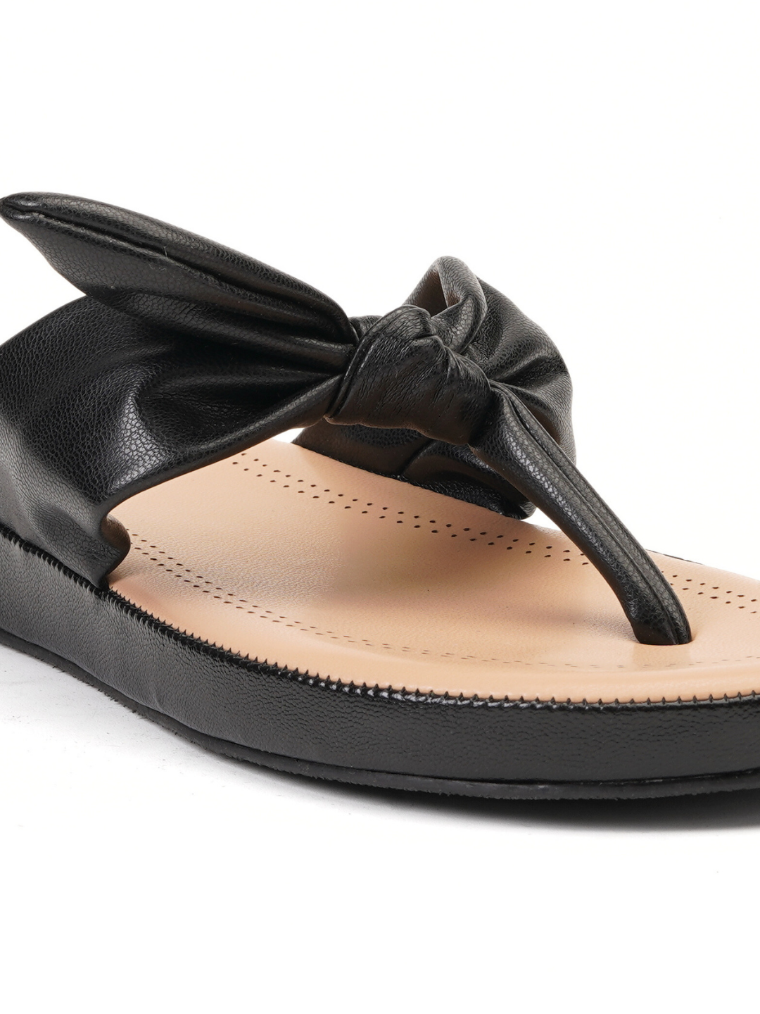 Lamoure Black Casual  Flat For Women Lmw039108 C001