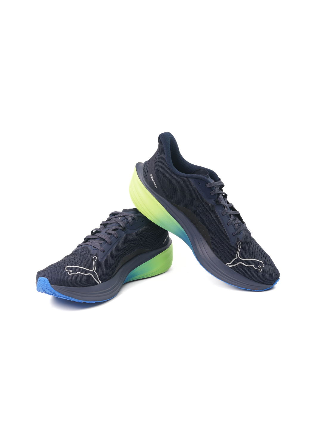 Puma Navy/Blue Sports Shoes For Men Darter Pro Fade -31047601 C596