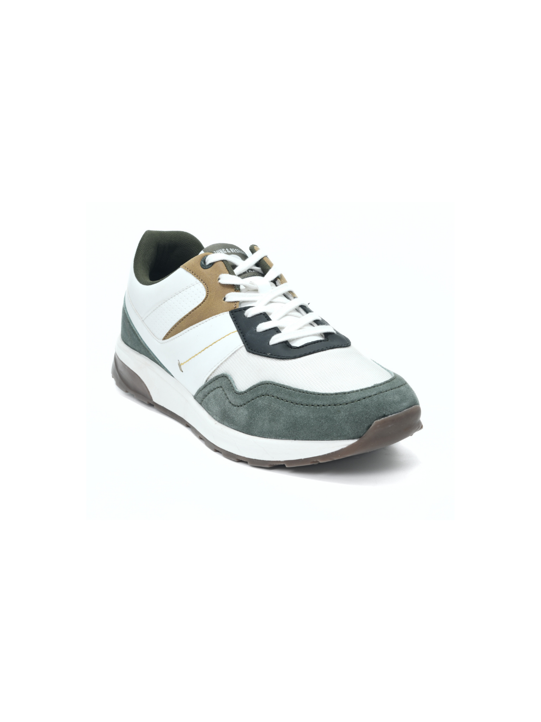 Spykar Olive Sneaker For Men Fellino C084