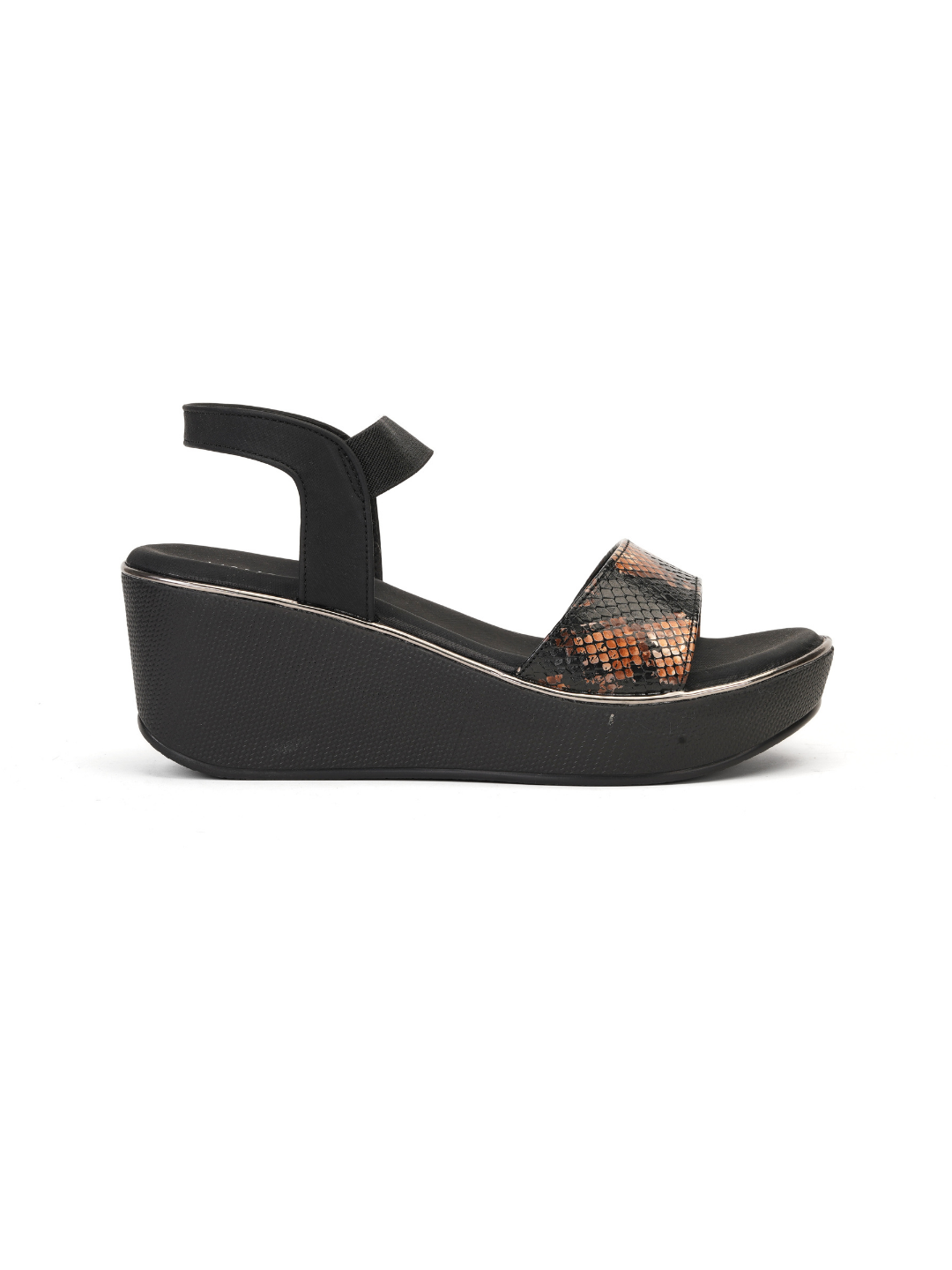 Lamoure Black Casual Wedges For Women Lmw049168 C001