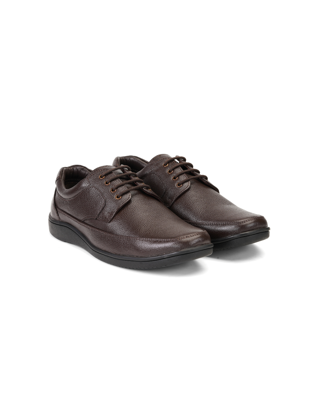 Zuup Brown Genuine Leather Derby Formal Shoes For Men Zfm021075 C003