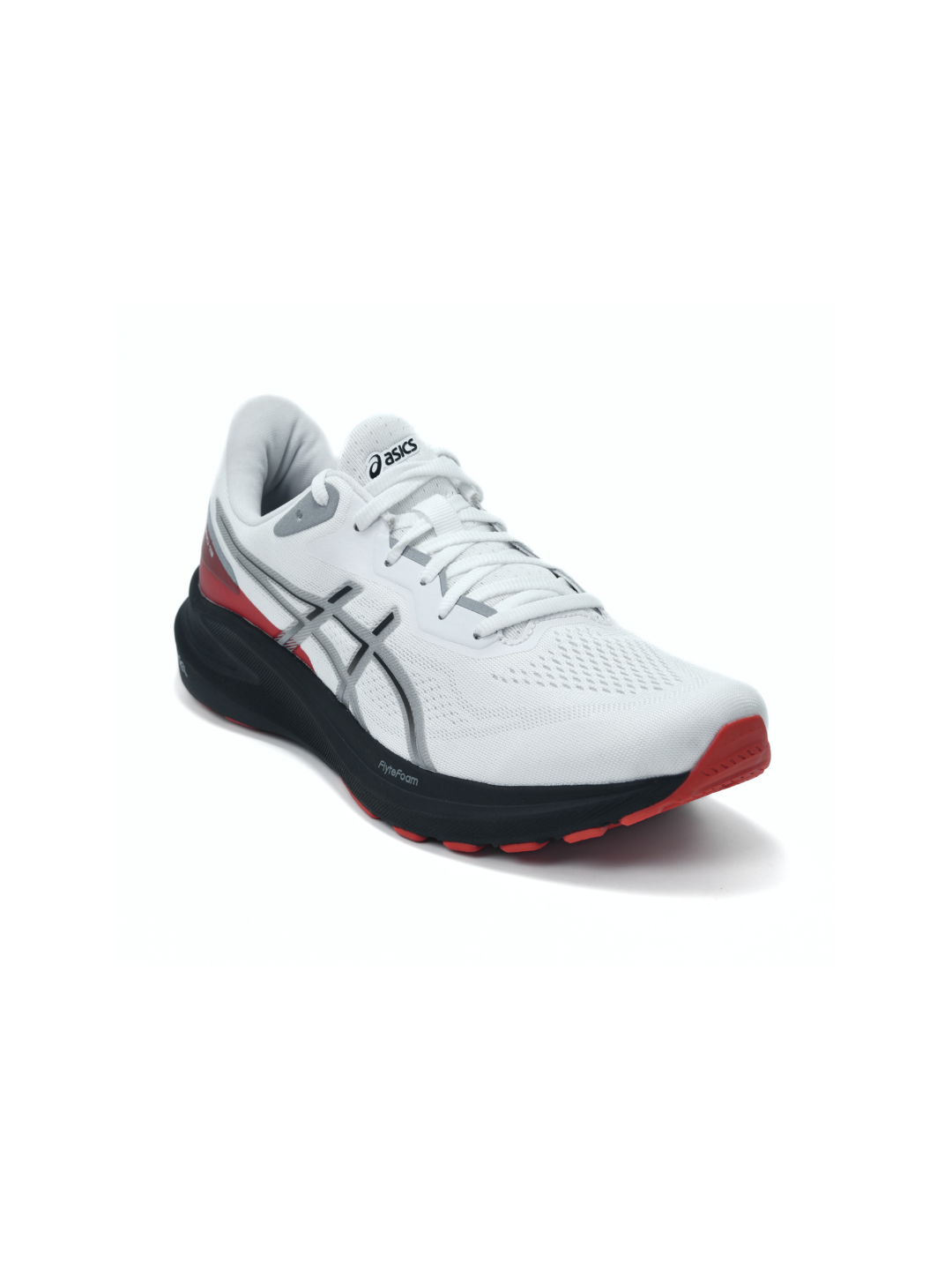 Asics White/Red Sports Shoes For Men Gt 1000 13 C078