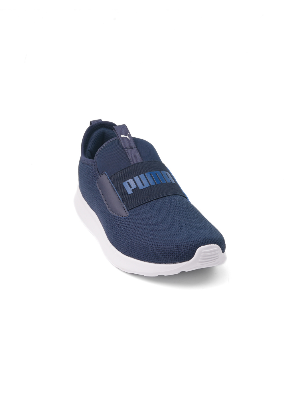 Puma Navy/White Sports Shoes For Men Puma Flamecrest Slipon -39941802 C585