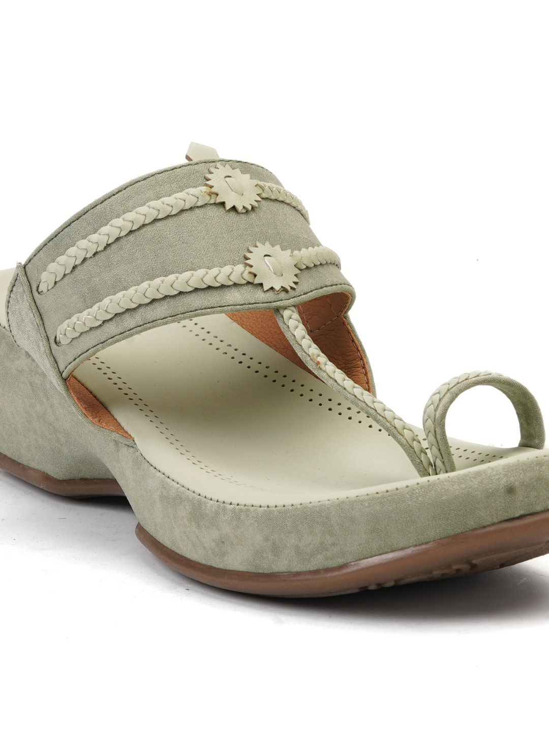 Comfort Walk C Green Casual Wedges For Women Cww031018 C971