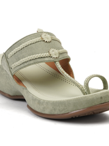 Comfort Walk C Green Casual Wedges For Women Cww031018 C971